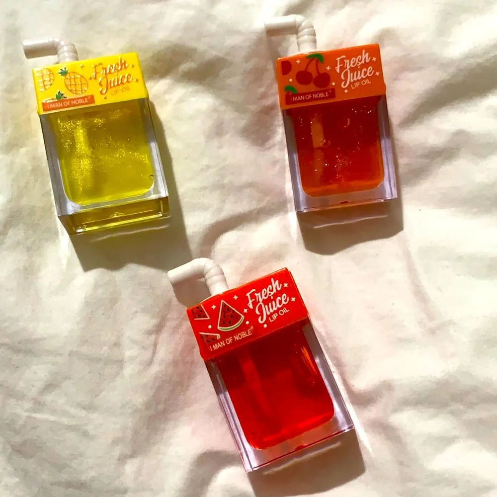 Set of 3 Juice Box Lip Glosses